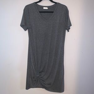 Twisted T-shirt Dress